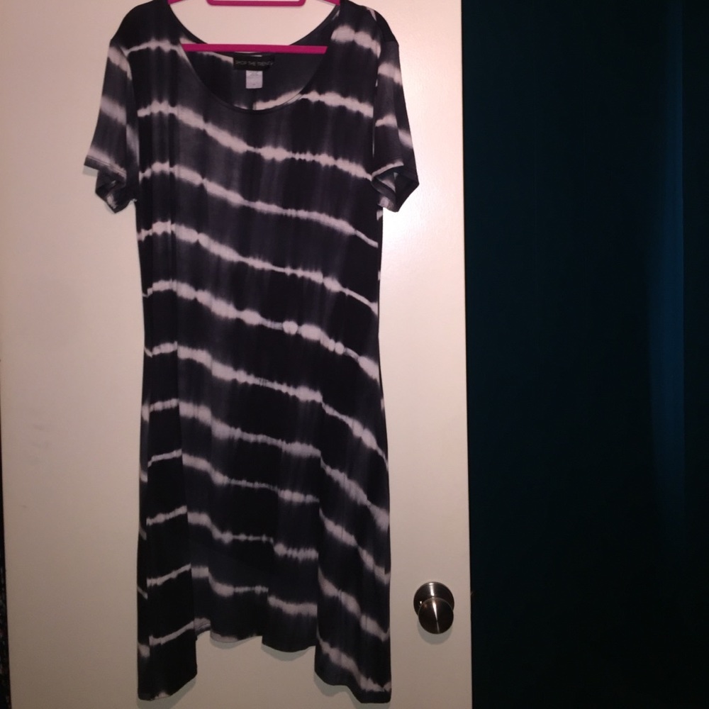 Black Tie-Dye type dress